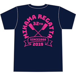 第14回全国中学校選抜ボート大会 Tシャツデザイン 画像